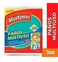 Comprar Pack X 6 Unid. Paño  Multcolor 3 Un Mortimer Trapos D\u002Fpiso