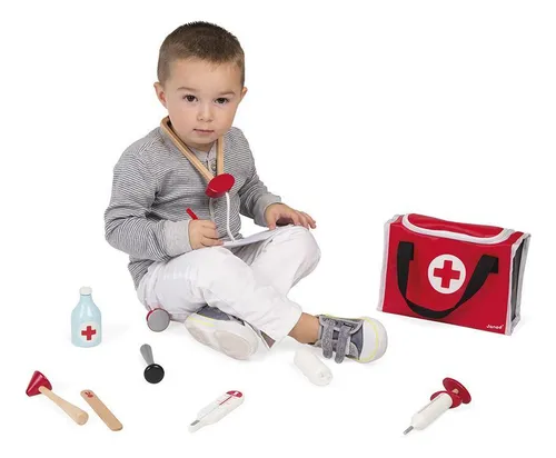 Estuche para botiquín médico de 11 piezas - Janod