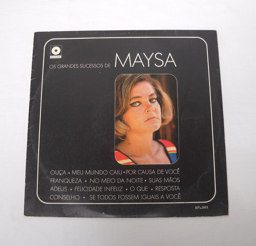 Os Grandes Sucessos De Maysa Lp Vinilo