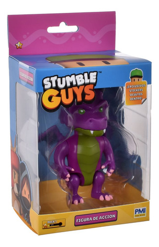 Figura 12 Cms Con Accesorios Stumble Guys - Dusk Dragon