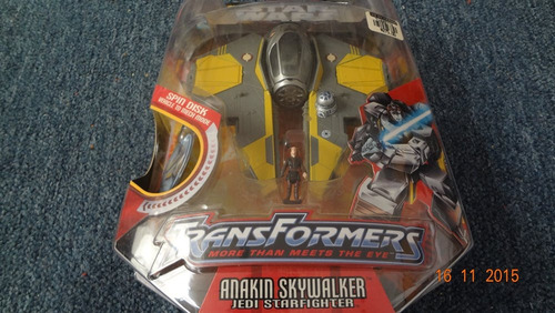 Transformers Star Wars Anakin Skywalker Jedi Starfighter (Usado)