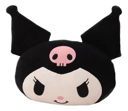 Cojin Face De Kuromi Kawaii Peluche De Sanrio 40 Cm Nueva