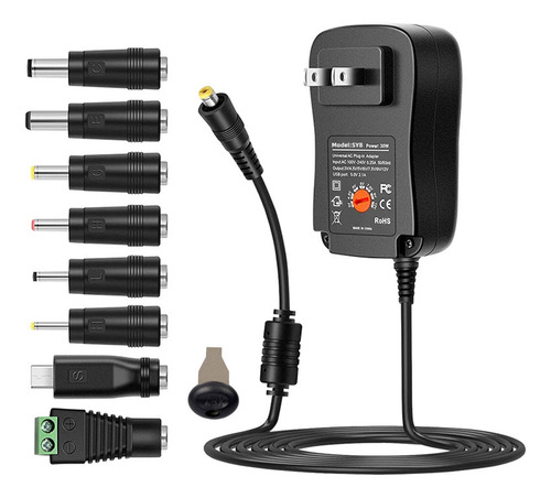 P Adaptador De Corriente Para Salida De Voltaje De
