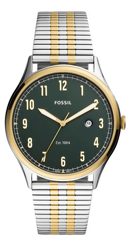 Relógio Masculino Fossil Forrester Prata 2 Anos De