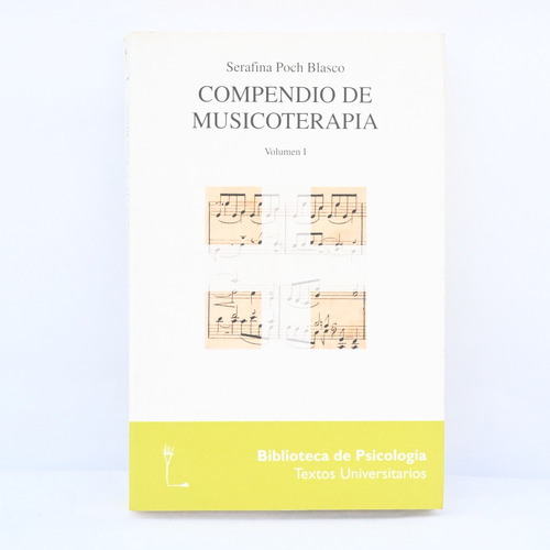 Compendio De Musicoterapia De Blasco Volumen 1