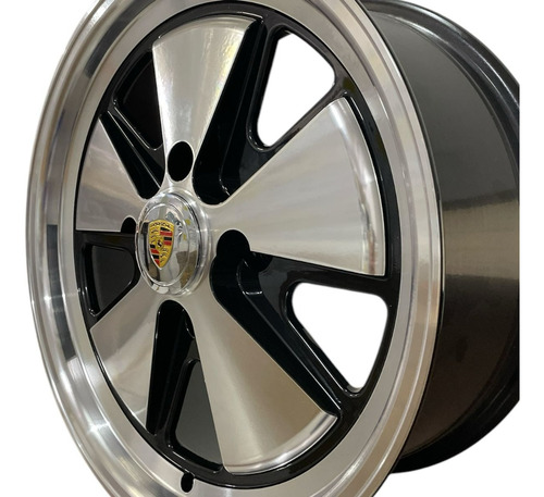Jogo Roda Fuchs Porsche 911 Aro 17x7 4/130 Vw Fusca Brasilia