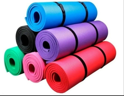 Mat De Yoga Alfombra Espesor 10mm Extra Resistente, Gruesa