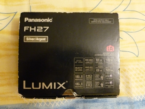 Panasonic Lumix Dmc-fh27 16mp 8x Zoom Touchscreen 100t