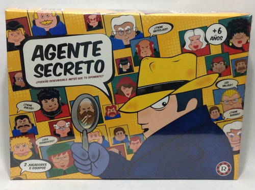 Agente Secreto- Ruibal 1740 Juego De Mesa