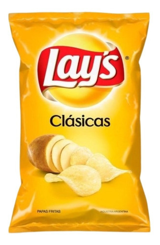 Papas Fritas Lays 46gr X10 Unidades- Oferta- Kiosco Full7x24