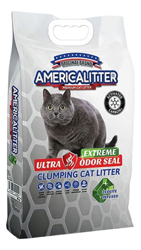 Americalitter® Arena Para Gatos Ultra Odor Seal Extreme 15kg