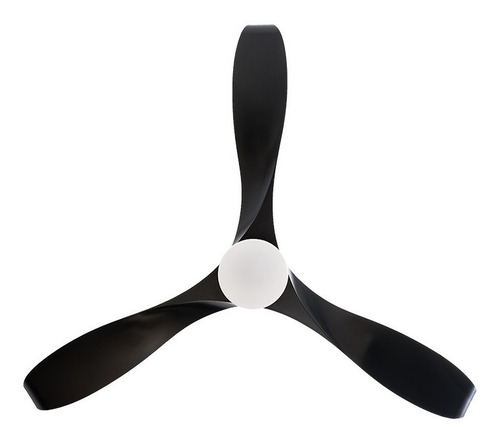 Imagen 2 de 2 de Abanico Techo Ventilador Fénix 52 Negro Wifi Masterfan