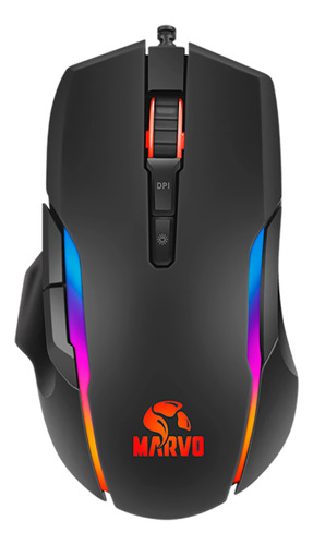 Mouse Gamer Marvo Pro Óptico 10000dpi Rgb Diginet