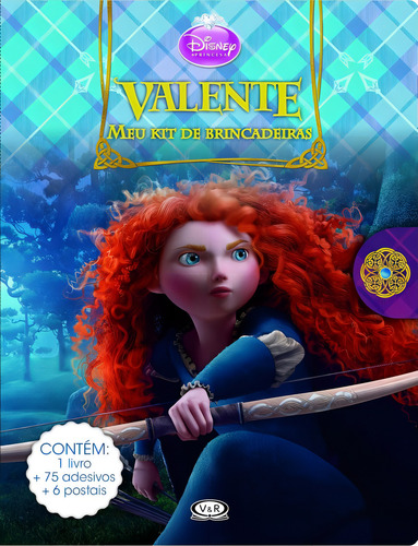Valente: meu kit de brincadeiras, de (Editado(es) por) Vergara & Riba Editoras. Disney Editorial VR Editora, capa mole em português, 2014