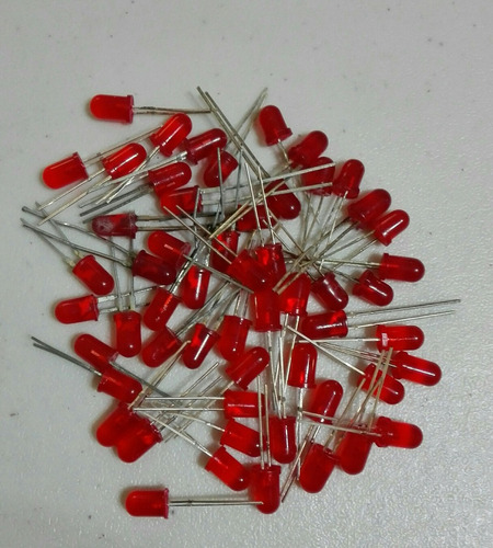 Diodos Led Rojo Claro [356]  (combo De 2 Unidades) (2$)