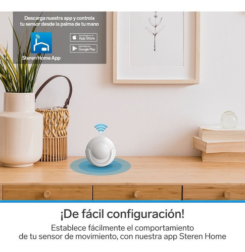 Steren Shome-141 Sensor De Movimiento (pir) Wi-fi