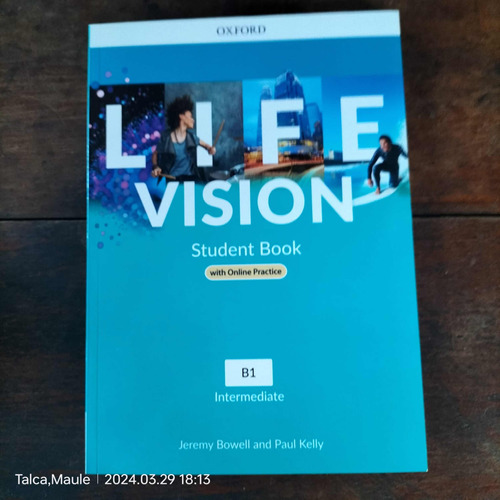 Libro Inglés Para Primero Medio Life Vision