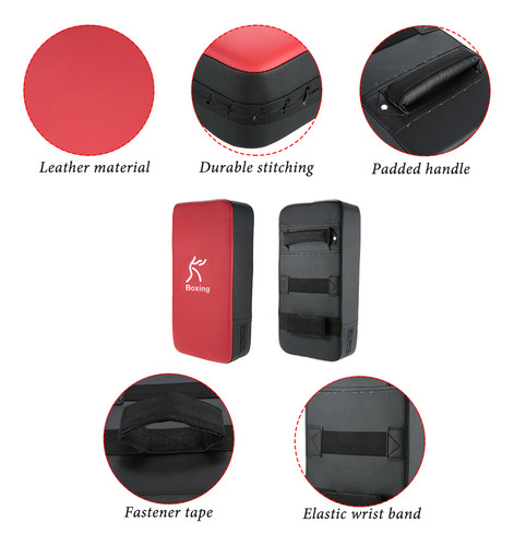 Escudo Kick Pad Rectangle Foot Target Strike Para Golpear