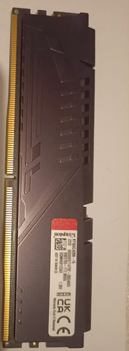 Memoria Ram Kingston Fury Beast Ddr5 16gb A 6000mhz Gamer (Usado)