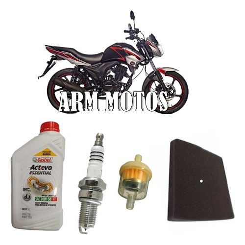 Kit Service Gilera Vc 150 - Aceite Castrol - Arm Motos