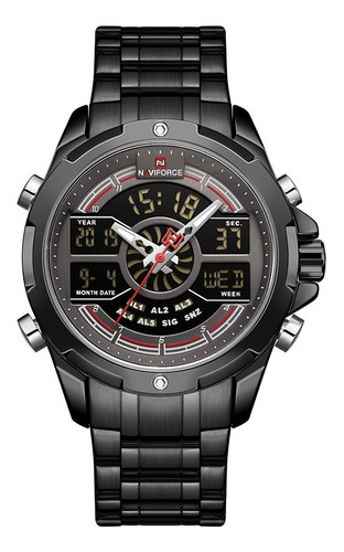 Relógio Masculino Esportivo Digital Naviforce Original 9170