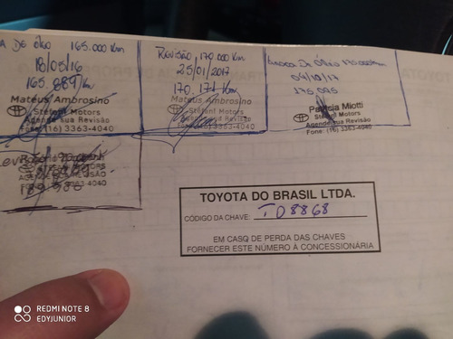 Imagem 11 de 11 de Toyota Corolla 2004 1.8 16v Xei Aut. 4p