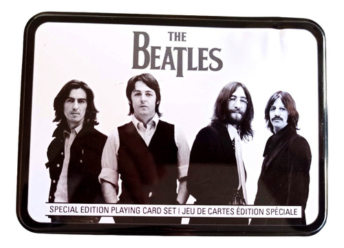 Juego De Cartas The Beatles En Caja De Lata