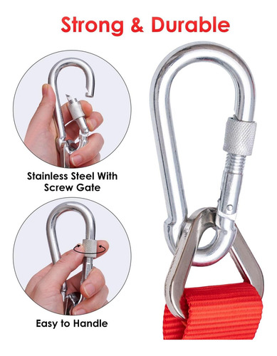 Cinturón De Seguridad De Escalada Handacc Con Cintura Y Kit