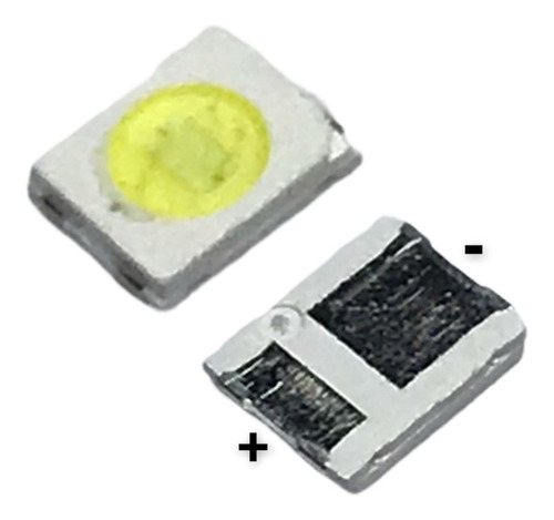 Imagen 2 de 3 de 50 Unidades Led Smd 2835 3528 3v 1,5w Tv Hitachi Osram