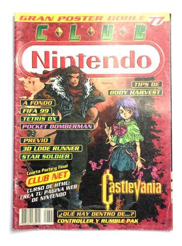 Revista Club Nintendo Número #77 1999