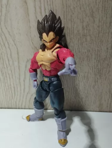 Boneco Articulado Vegeta Super Sayajin 4 Ssj4 Goku Naruto