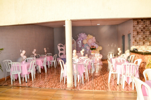 Espaço Festas Aniversário Confraternização Chás Revelação.