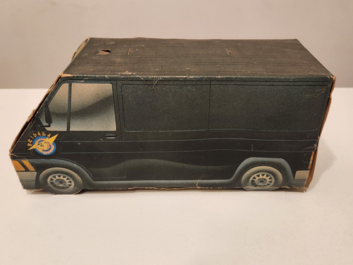 Auto Van Camioneta De Cartón Brigada Cola 24cm X 10cm X 9cm 