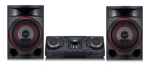 Imagem 1 de 9 de Mini System LG Xboom Cl87 Bluetooth Usb Cd Karaokê 2350w