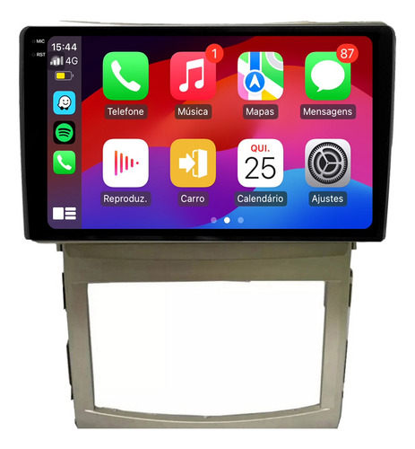 Multimidia Hyundai Veracruz 9p Android Carplay 4/64gb + Ré