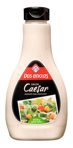 Salsa Caesar Aderezo Dos Anclas X 350 Gr