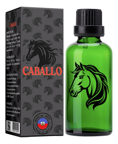 Erección Fuerte - Firme Y Duradera. Aceite Caballo 30ml