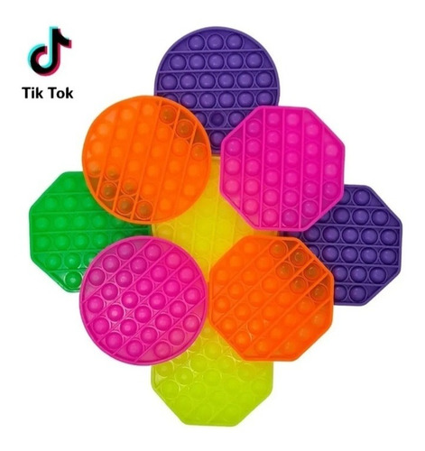 Popit Pop It Fidget Toy Antiestres Burbuja Sensorial