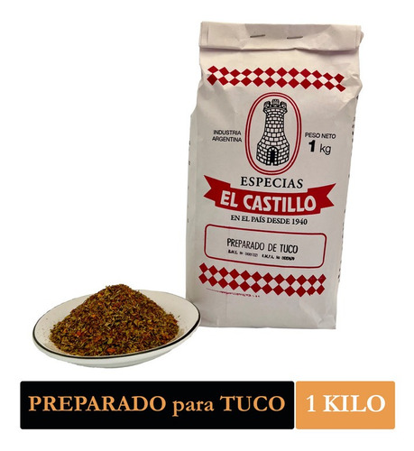 Preparado Para Tuco El Castillo 1 Kg