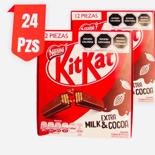 Chocolates Kit Kat 24 Piezas