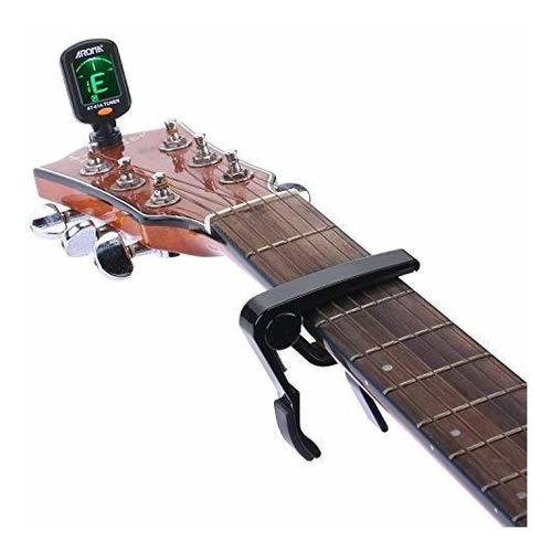 Moreye Sintonizador Clip Cromatico Guitarra Bajo