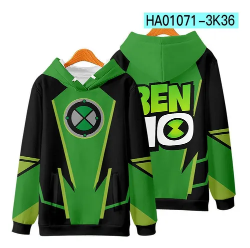 Sudadera Con Capucha De Ben 10 Alien Force Para Adultos Cuotas
