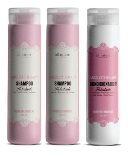 Shampoo Argilotherapy E Cond. Hidratante, Mercado All Nature