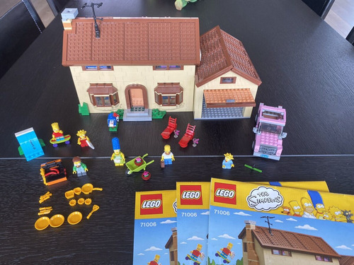 Lego 71006 The Simpsons House Completo Manual Original Raro (Usado)