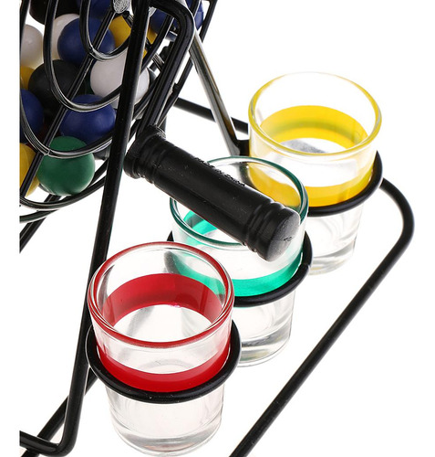 Mini Bingo Machine Set De Juegos Para Beber Funny Pub Hogar