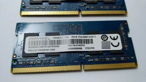 Memoria Ram 4gb 1 Ramaxel Rmsa3270mb86h9f-2400 (Usado)