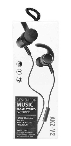 Imagen 6 de 6 de Auriculares Deportivos In Ear V2 Con Manos Libres Microfono