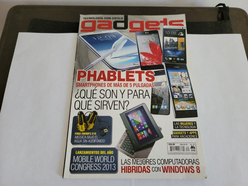 Revista Gadgets Phablets Smartphones De Más De 5 Pulgadas