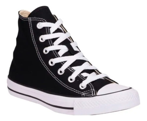 Tenis Converse Chuck Taylor Bota De Lona Negro Unisex M9160c