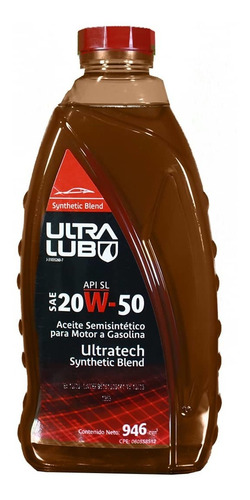 Aceite Semisintetico 20w-50 Tek Stars. Nos Volvimos Locos